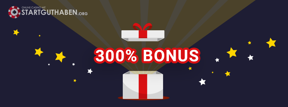 300 Prozent Casino Bonus